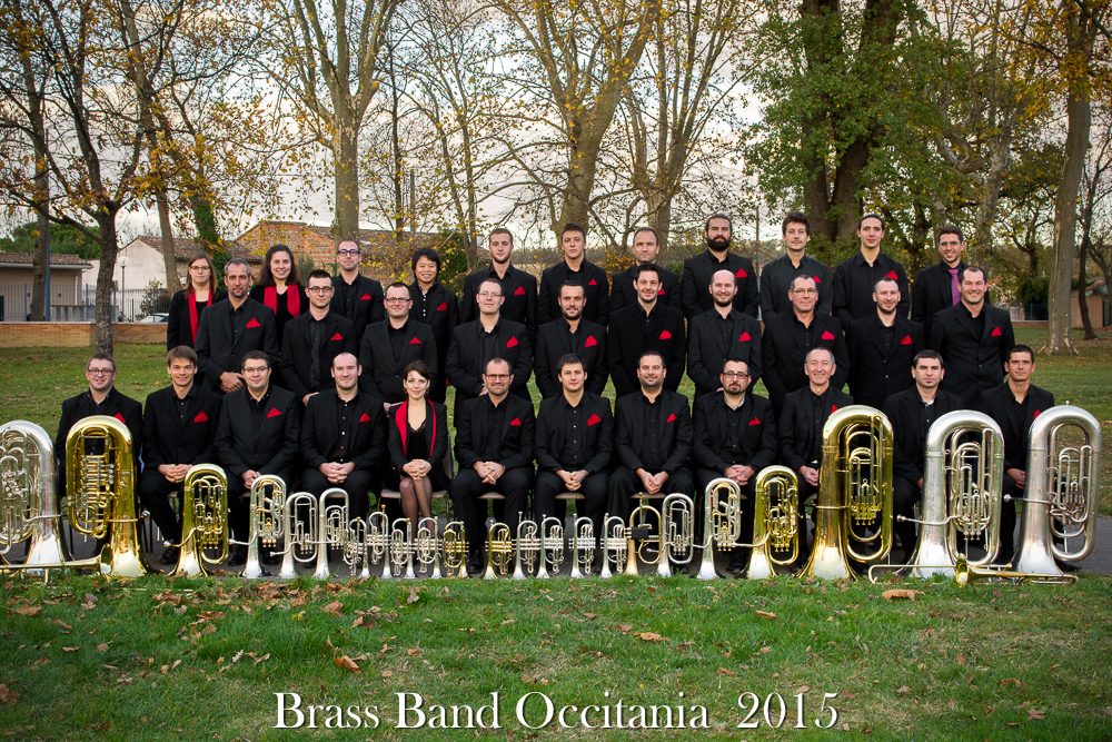 Le Brass Band Occitania en concert à Castelginest.
