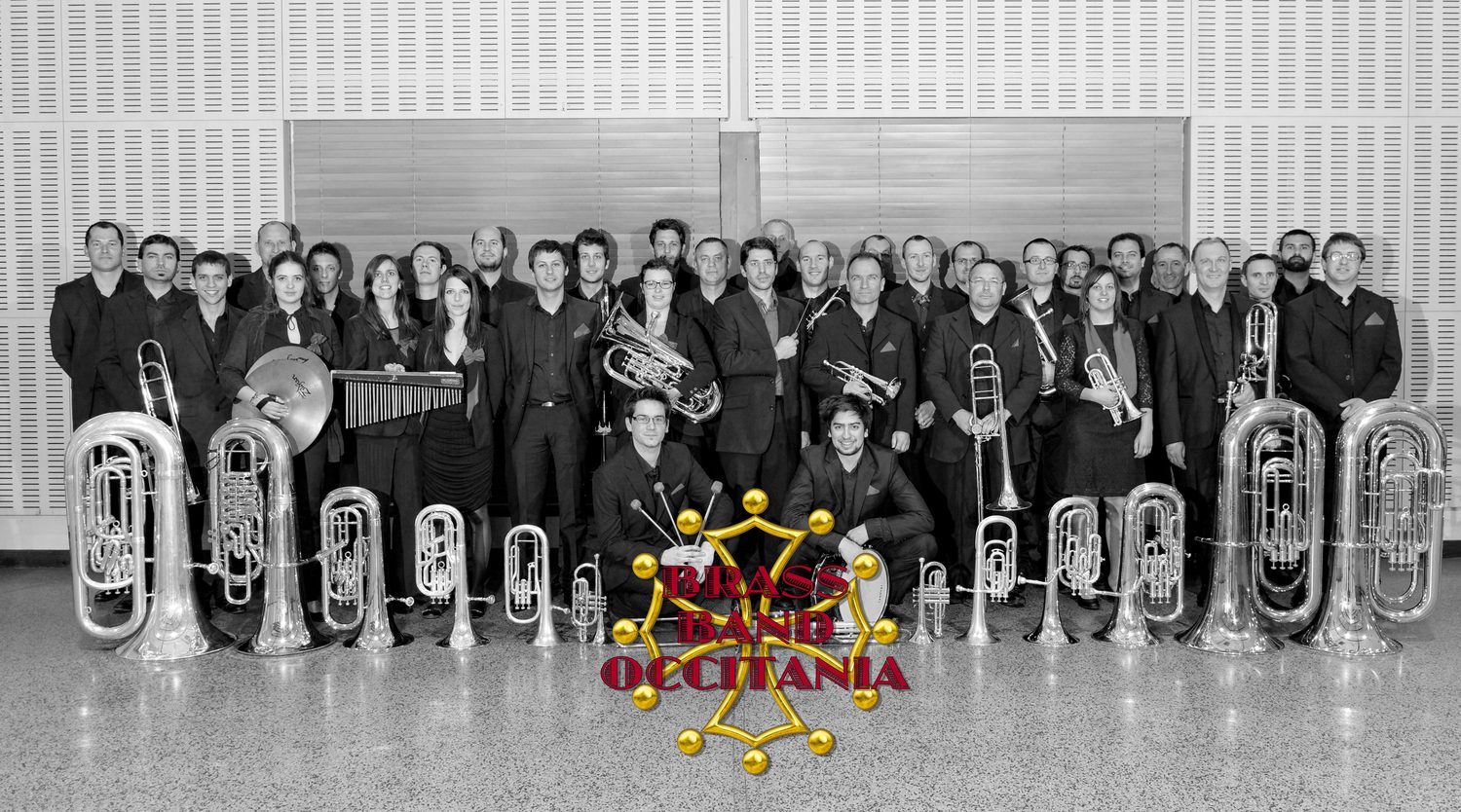 Concert du Brass Band Occitania à Condom.