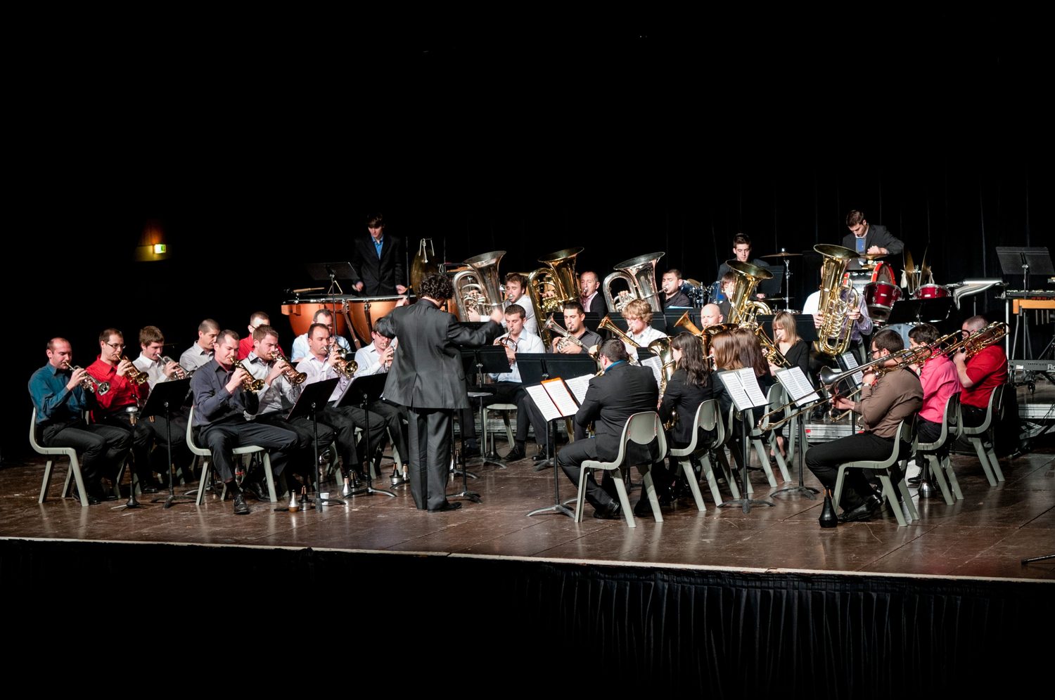 Concert du Brass Band Occitania à L'Union.